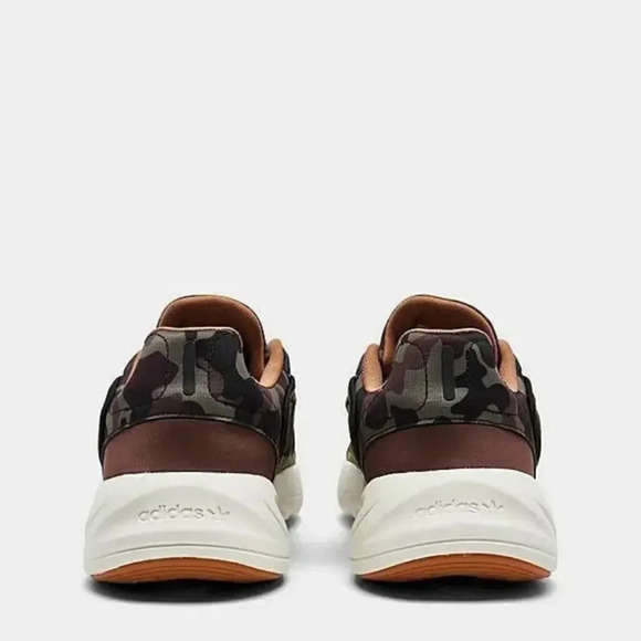 ADIDAS ORIGINALS Ozelia Men's Sneakers Olive Strara Mesa Black - Picture 9 of 11